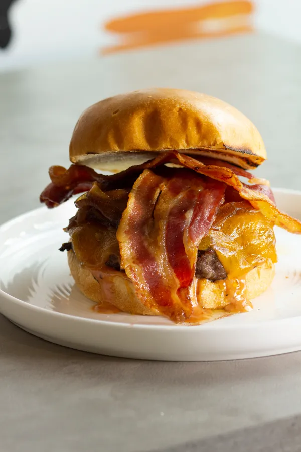 Bergen Munchies bacon cheeseburger