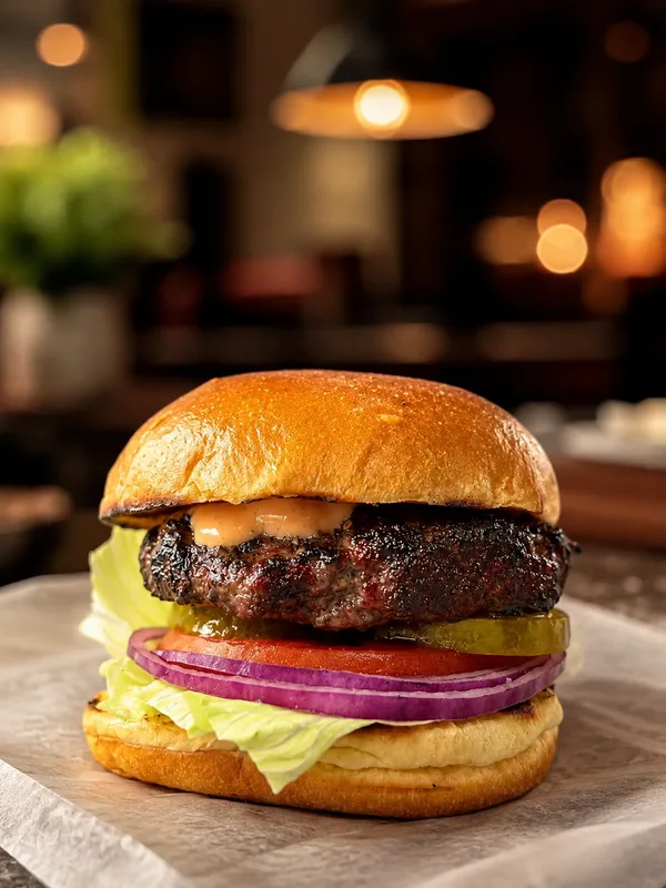 Bergen Munchies classic cheeseburger